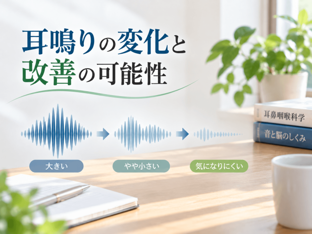 2.耳鳴りの変化と改善の捉え方