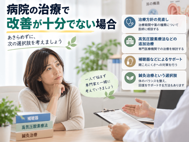 8.病院の治療で改善が十分でない場合