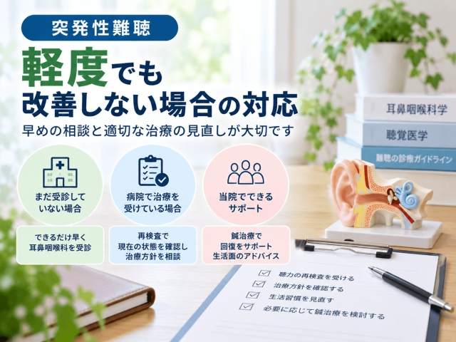6.軽度でも改善しない場合の対応