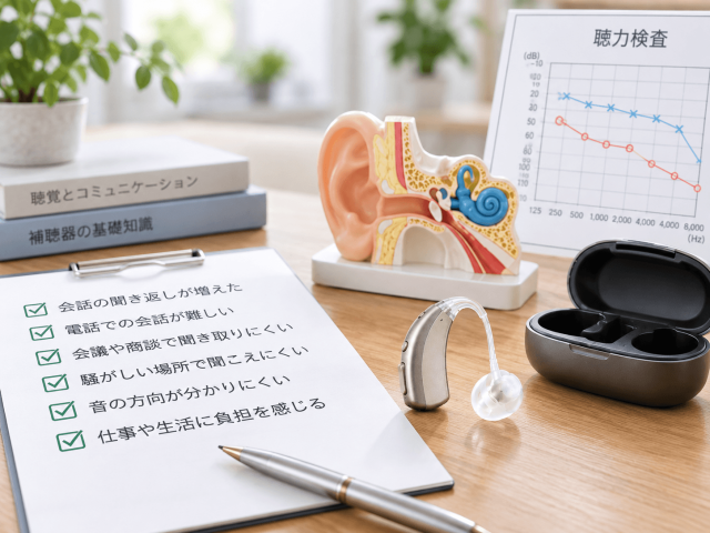 2.補聴器を検討する判断基準