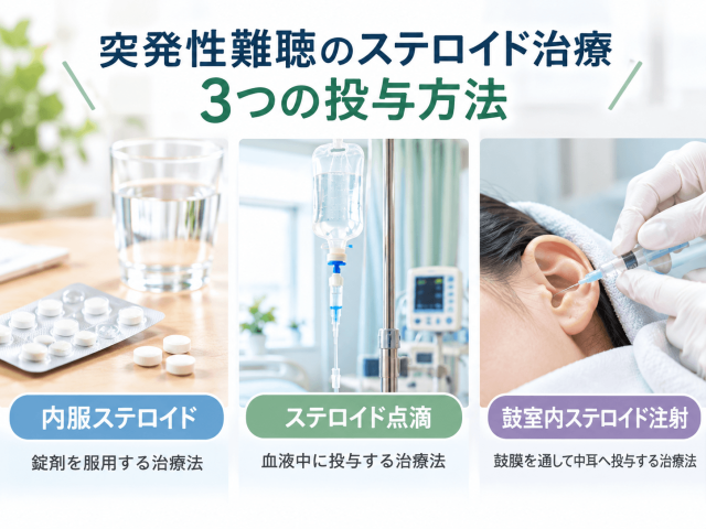 2.ステロイド治療の種類