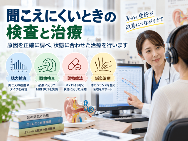 7.聞こえにくいときの検査と治療