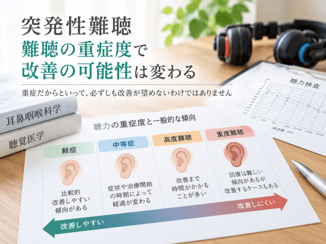 4.難聴の重症度と改善の可能性