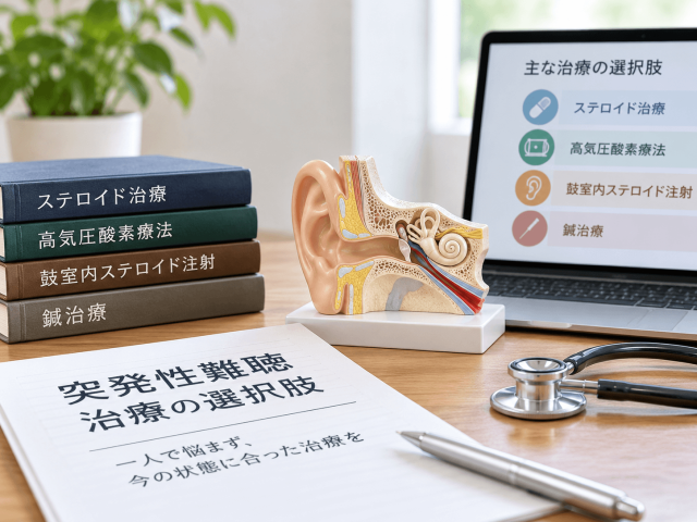 1.突発性難聴の治療で大切なこと