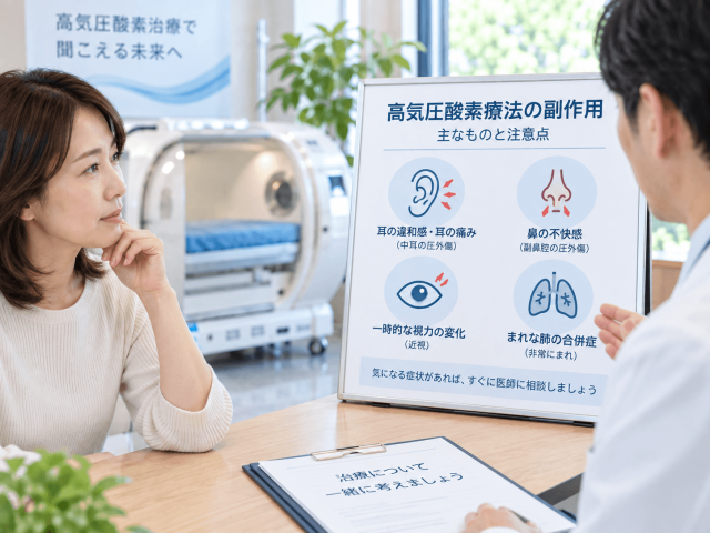 7.高気圧酸素療法の副作用と注意点