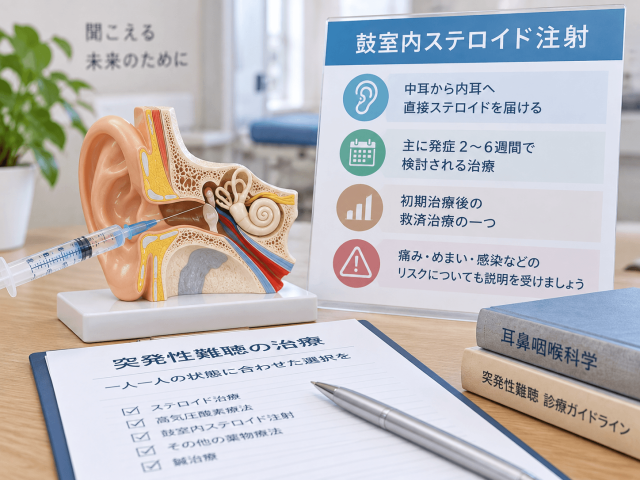 4.鼓室内ステロイド注射の役割