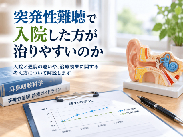 3.入院した方が治りやすいのか