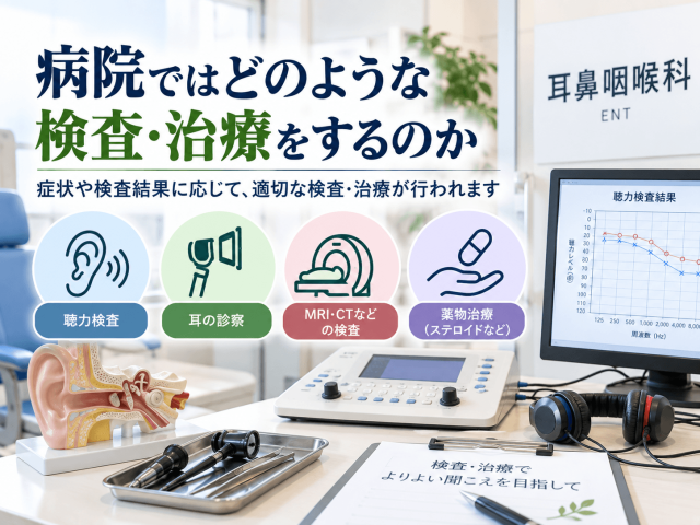6.病院ではどのような検査・治療をするのか