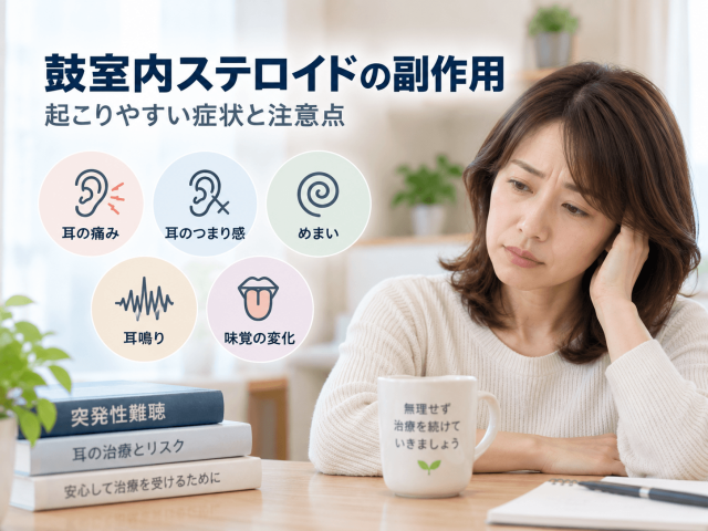 5.鼓室内ステロイドの副作用