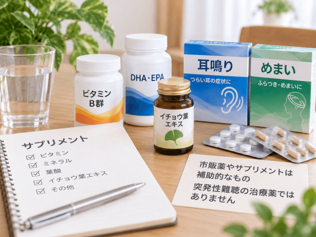 2.市販薬やサプリメントの位置づけ