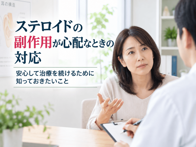 3.ステロイドの副作用が心配なときの対応