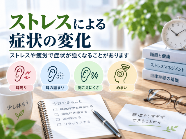 3.ストレスによる症状の変化