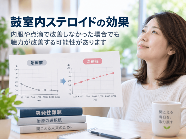 3.鼓室内ステロイドの効果