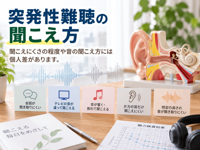 2.突発性難聴の聞こえ方