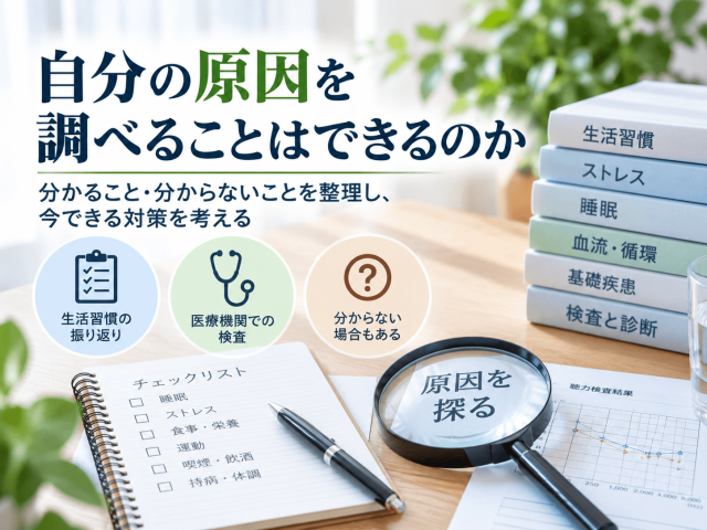 8.自分の原因を調べることはできるのか