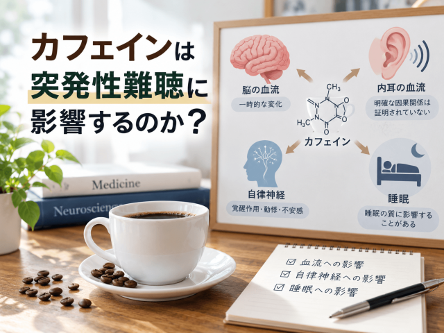 2.カフェインは突発性難聴に影響するのか