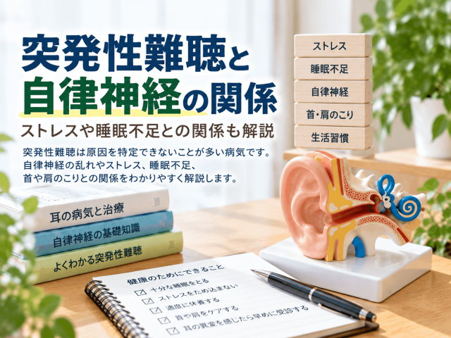 1.突発性難聴と自律神経の関係