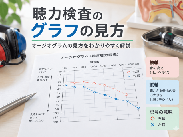 2.聴力検査のグラフの見方