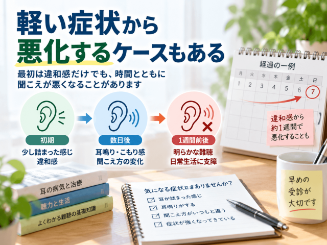 4.軽い症状から悪化するケースもある