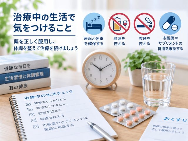 4.治療中の生活で気をつけること