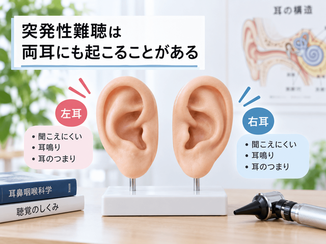 1.突発性難聴は両耳にも起こることがある