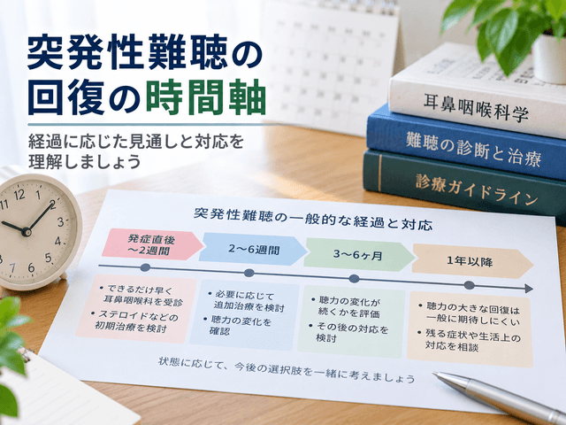 2.突発性難聴の回復の時間軸