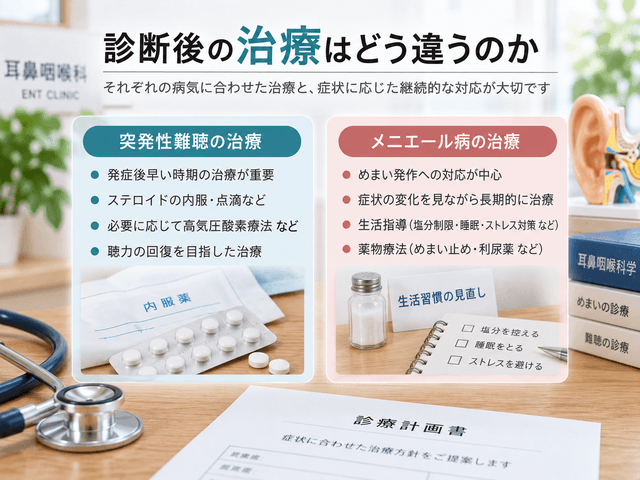 7.診断後の治療はどう違うのか