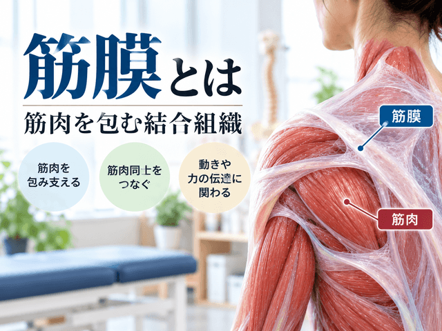 1.筋膜とは？筋肉を包む結合組織