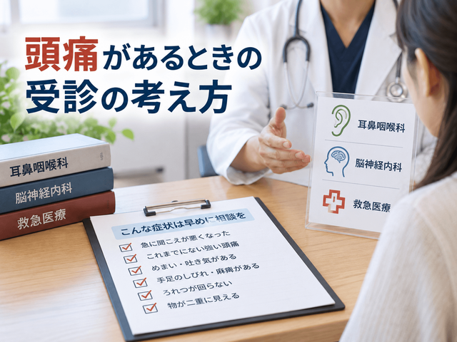 5.頭痛があるときの受診の考え方