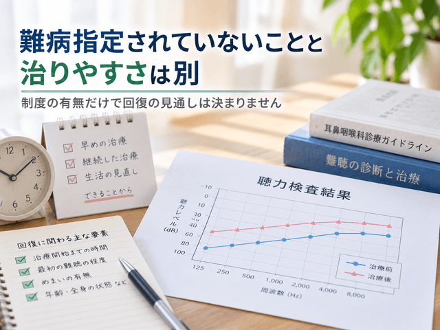6.難病指定されていないことと治りやすさは別