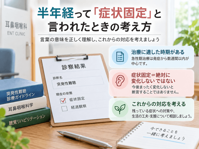 4.半年経って「症状固定」と言われたときの考え方