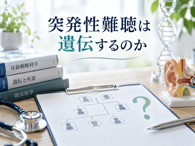 1.突発性難聴は遺伝するのか