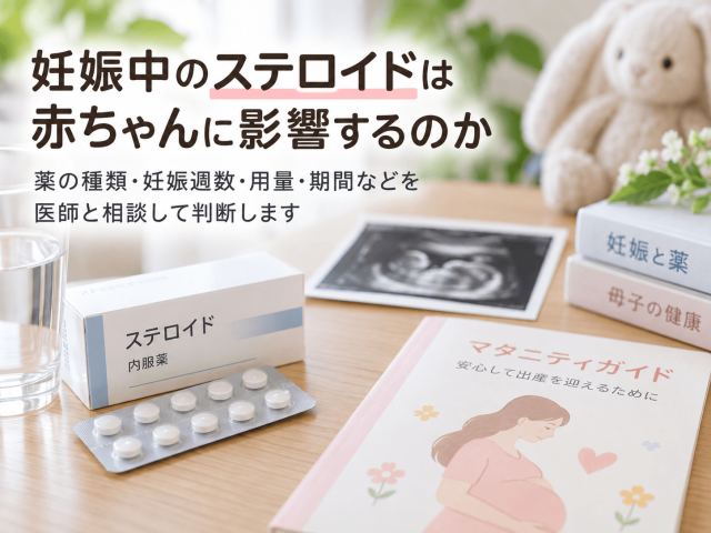 4.妊娠中のステロイドは赤ちゃんに影響するのか