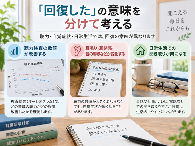 3.「回復した」の意味を分けて考える