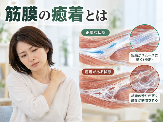 1.筋膜の癒着とは