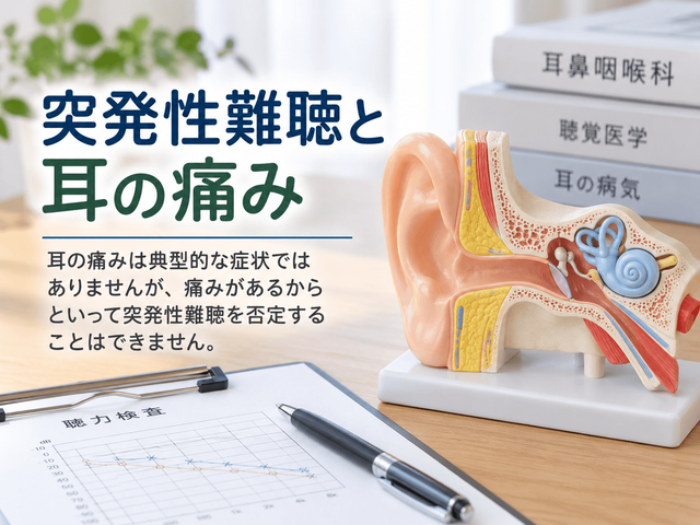 1.突発性難聴と耳の痛み