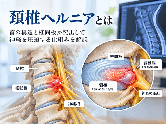 1.頚椎ヘルニアとは