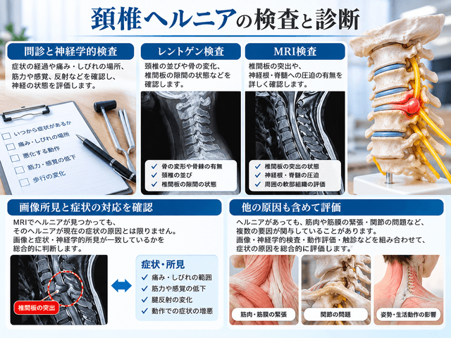 4.頚椎ヘルニアの検査と診断