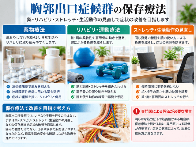 2.胸郭出口症候群の保存療法