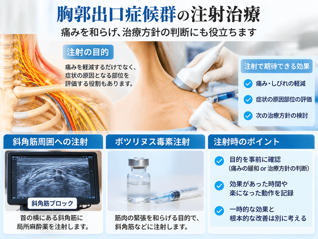 3.胸郭出口症候群の注射治療